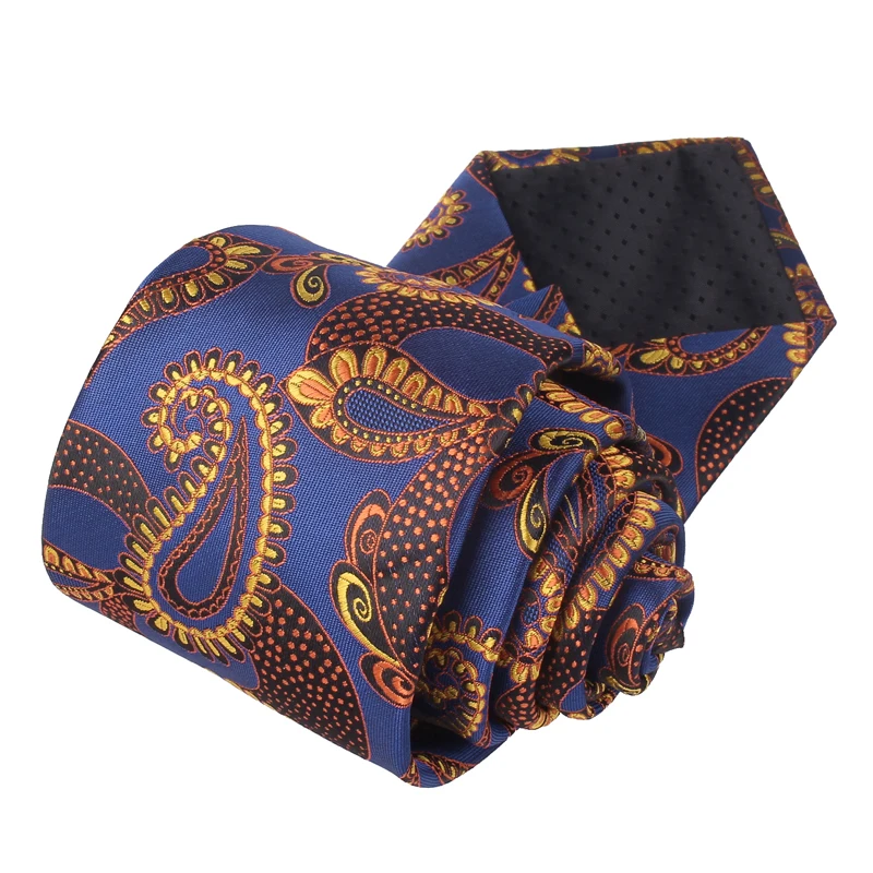 Classic Men Neck Ties Casual Paisley Necktie For Boys Suits Tie For Wedding Business 8 cm Width Male Necktie Gravatas