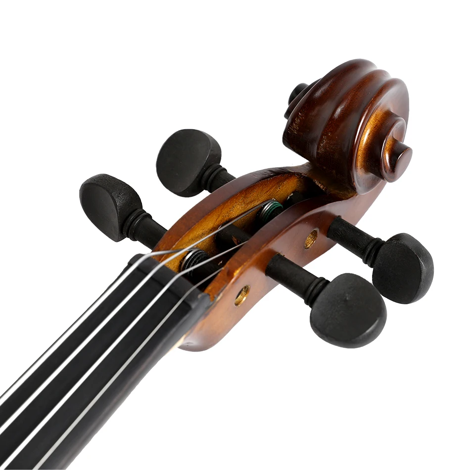 BATESMUSIC VS006 Hand-craft Advanced Violin Full Size 4/4 ith Tuner ALICE Strings Bow and Case