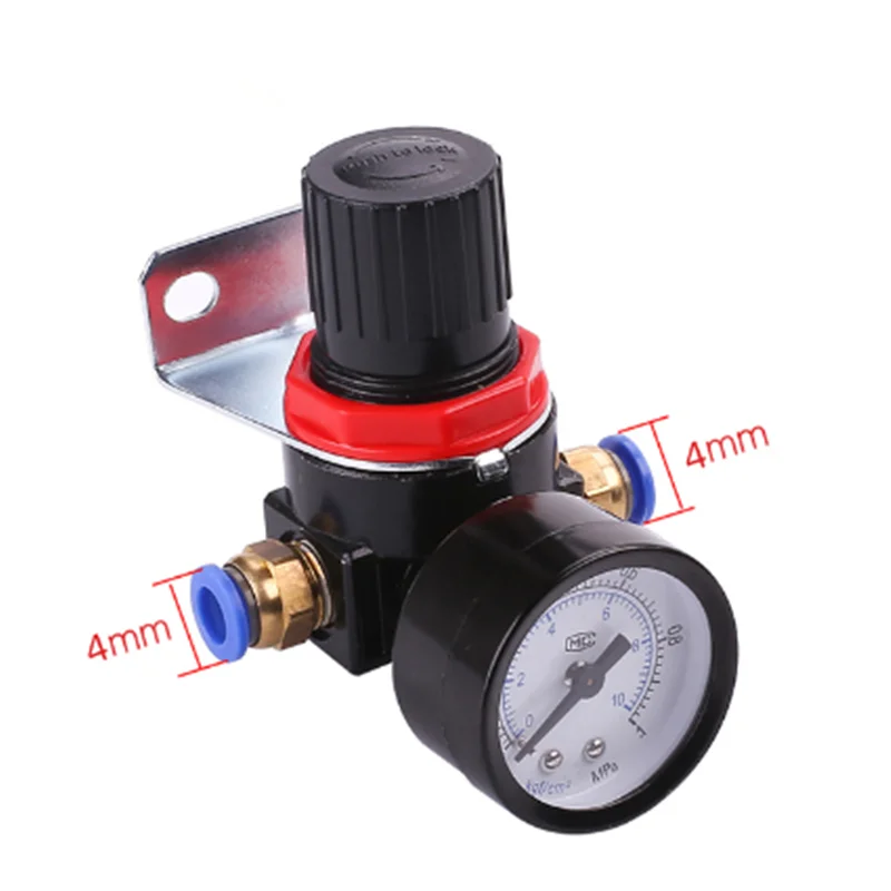 AR2000 G1/4'' AR2000-02 Pneumatic Mini Air Pressure Relief Control Compressor Regulator Treatment Units Valve Gauge Fitting