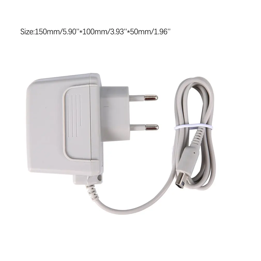 EU Plug Charger para Nintendo, Adaptador AC, Fonte de Alimentação, Travel Wall, DSL, DS Lite, NDSL, 2DS, 2DS, XL, 3DS, 3DSLL, XL, 100-240V