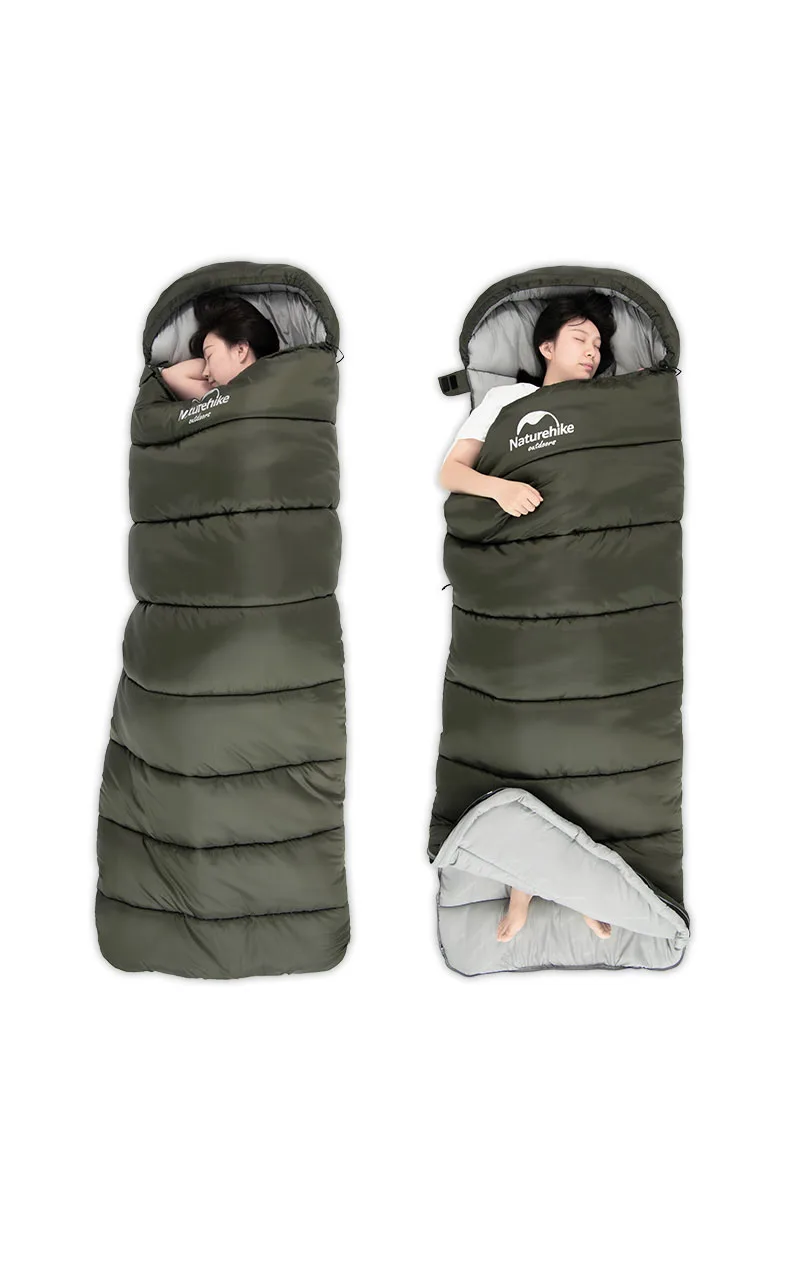Naturehike Schlafsack Ultraleicht Baumwolle Schlafsäcke Camping Getriebe Notfall Schlafsack Camp Schlafen Gears Eis Flamme Quilt – Detail 13