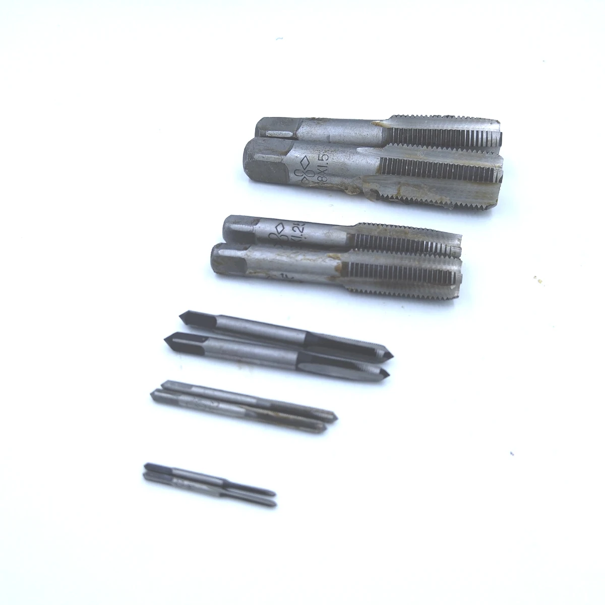 1Set M4 M5 x  0.5mm 0.7mm 0.8mm Taper and Plug Metric Tap Pitch For Mold Machining * 0.5 0.7 0.8 reliable reputation exceptional