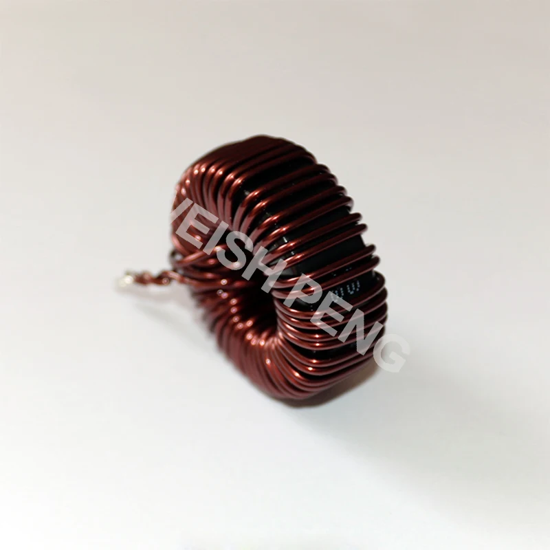 KS157125A-100uh 30A Ferrosilicon-aluminium Toroid Core Inductor Magnetic Coil Sendust Inductor copper line1.5*2