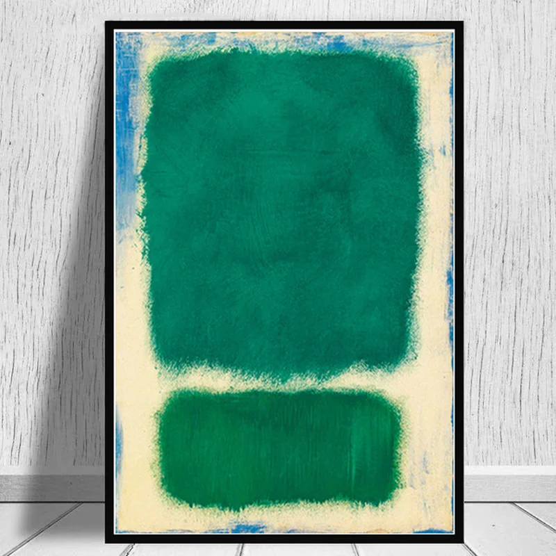 Abstract Mark Rothko Color Canvas Art Posters and Print Scandinavian Canvas Painting Wall Art Picture for Room Home Decoration