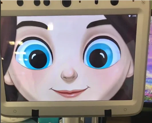 

English/Spanish/Italian/Danish/Turkish/Portuguese/French/Polish/ Korean/ Japanese Arabic/German Face recognition smart toy robot