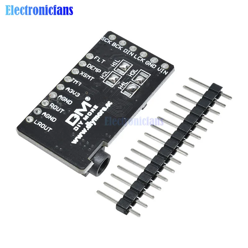 PCM5102 PCM5102A DAC Decoder Board I2S IIC Interface GY-PCM5102 I2S Player Module Audio Board For Raspberry Pi pHAT Sound Card