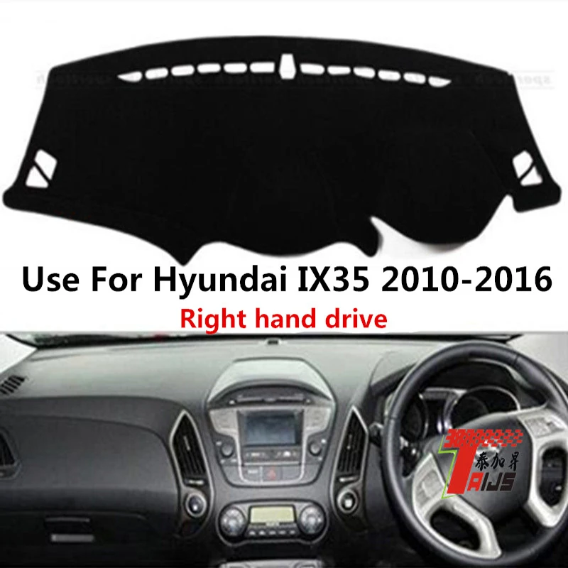 

TAIJS Factory Simple anti UV Polyester Fibre Car Dashboard Cover For Hyundai IX35 2010-2016 Right hand drive