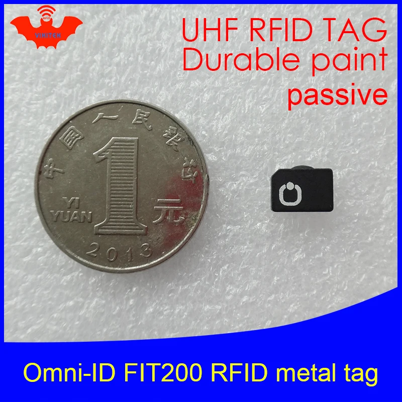 UHF RFID anti-metal tag omni-ID fit200 fit 200 915mhz 868mhz Alien Higgs3 EPCC1G2 6C durable paint smart card passive RFID tags