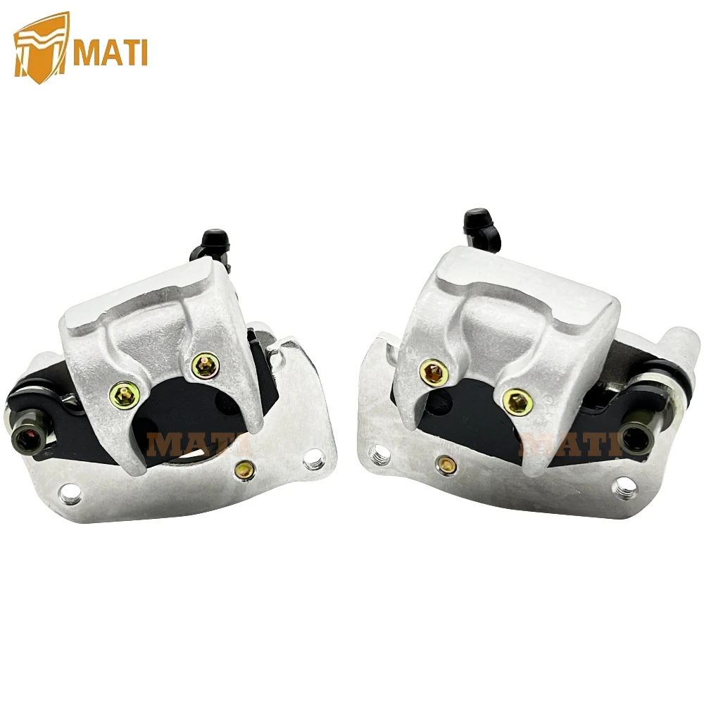 Front Left Right Brake Caliper with Pads for Suzuki KingQuad 400 450 500 700 750 LT-A400 LT-F400 LT-A450 LT-A500 LT-A700 LT-A750