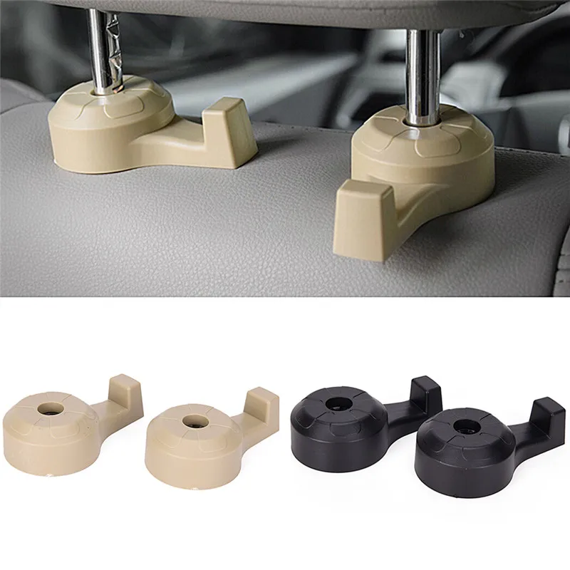 

New 2Pcs Universal Car Truck Suv Seat Back Hanger Organizer Hook Headrest Holder