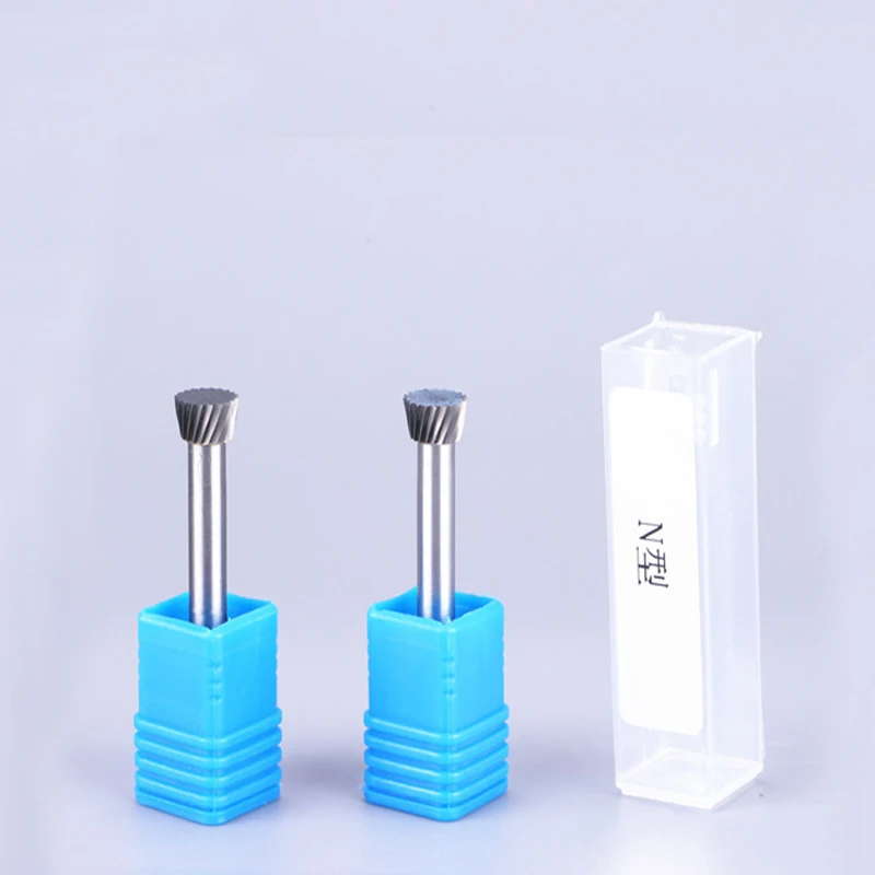 Tungsten Steel Material YG8 Rigid Grinding Head Engraving Milling Cutter N type Cemented Carbide Milling Cutter