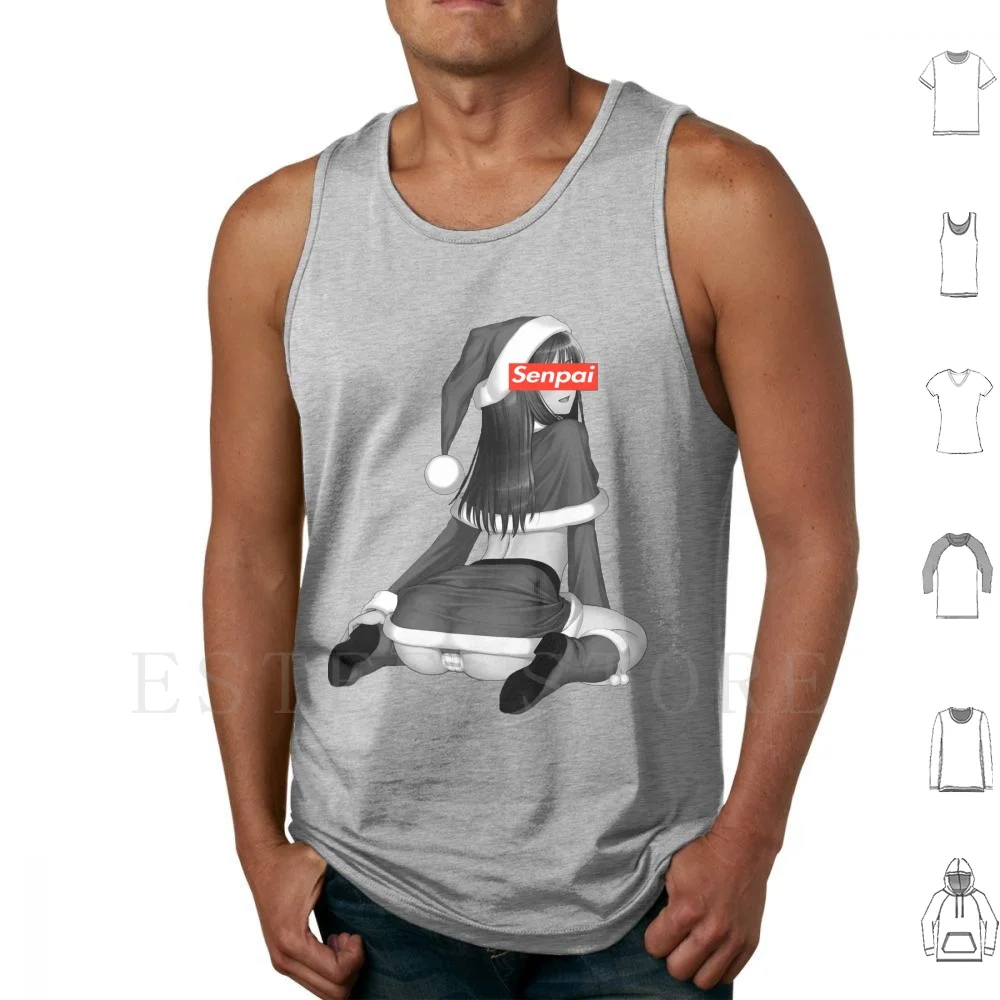 

Аниме Девушка Майки Жилет Хлопок Аниме Девушка Аниме Хентай Сэмпай Рождество Черно-Белый Милый Горячий Аниме Девушка Сенпай Аниме