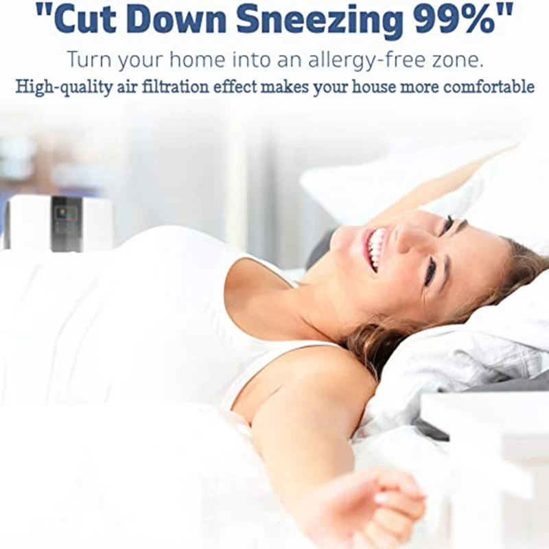 For Sharp FZ-A61HFR FZ-A61DFR Replacement Air Purifier HEPA & Deodorizing Filter for KC-A61RW KCA60EUW