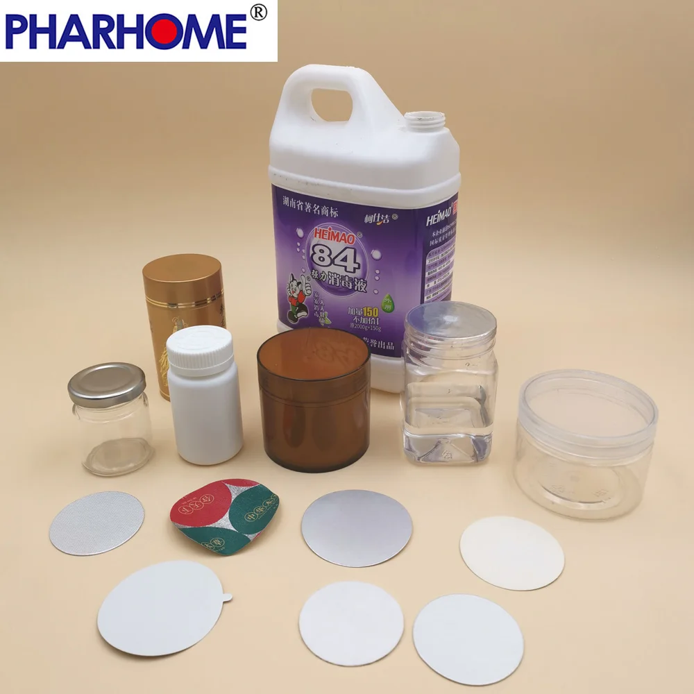 PP Induction sealer for PP jars Aluminum foils to seal PP bottles, Septa, gasket, size can be customed