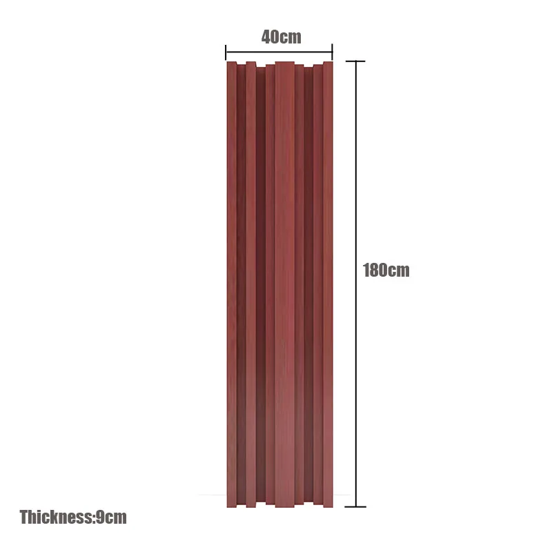 Singapore/Malaysia Full Frequency Step Wood Diffuser 180x40x9cm Low-Frequency Wave Sound Absorber Wall Panel for Studio/Cinema