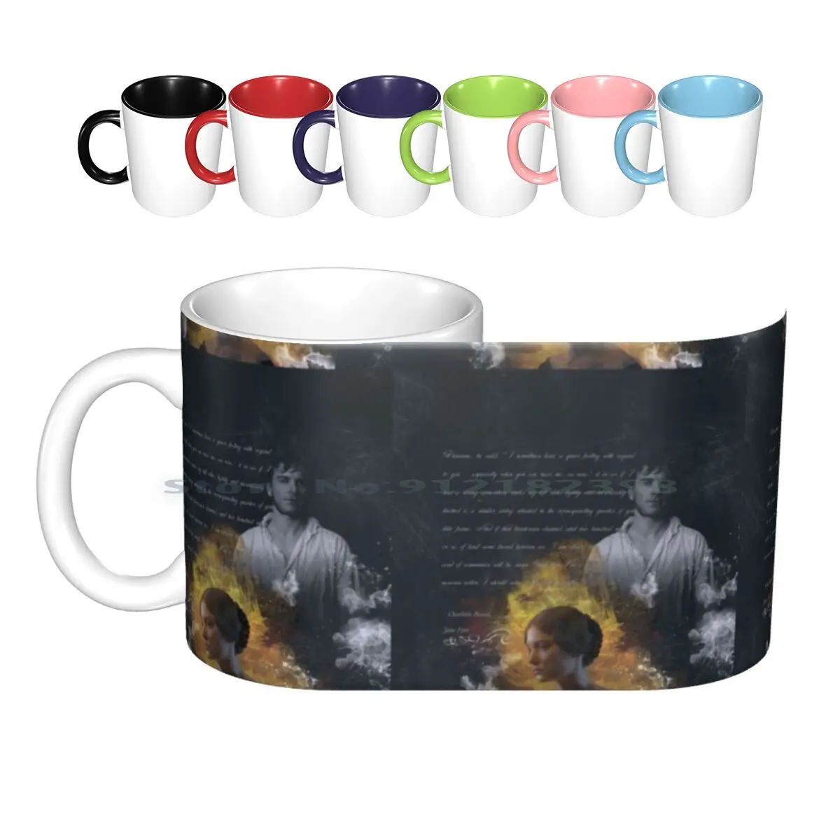 Jane Eyre Love Quotes-Mia Wasikowska And Michael Fassbender. Ceramic Mugs Coffee Cups Milk Tea Mug Jane Eyre Jane Eyre Quote