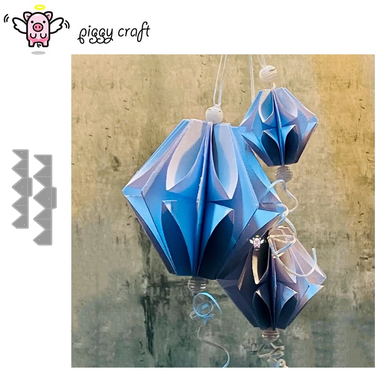 Piggy Craft metal cutting dies cut die mold Various folded flowers Scrapbook paper craft knife mould blade punch stencils dies