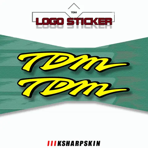 Motorcycle accessories logo fuel tank fairing car stickers reflective stickers decals suitable for Yamaha tdm 850
