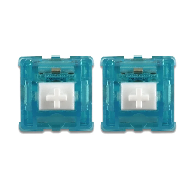 

Mint Blue Switches Linear Mechanical Keyboard Switch 5 Pin Extension Switch Stem Spring