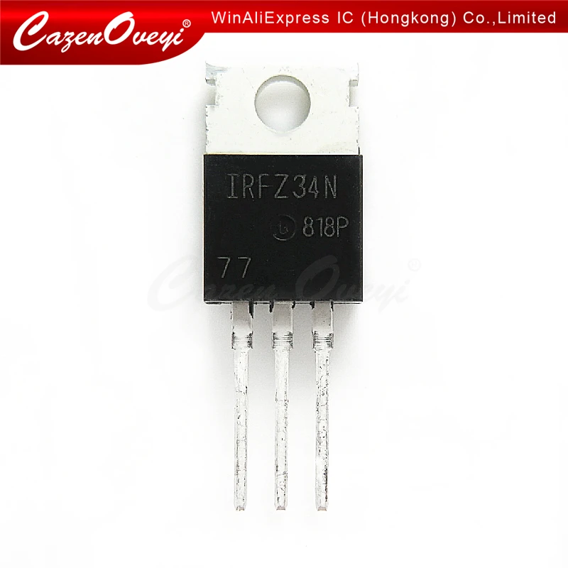 10pcs/lot IRFZ34N TO220 IRFZ34NPBF TO-220 IRFZ34 new and original IC In Stock