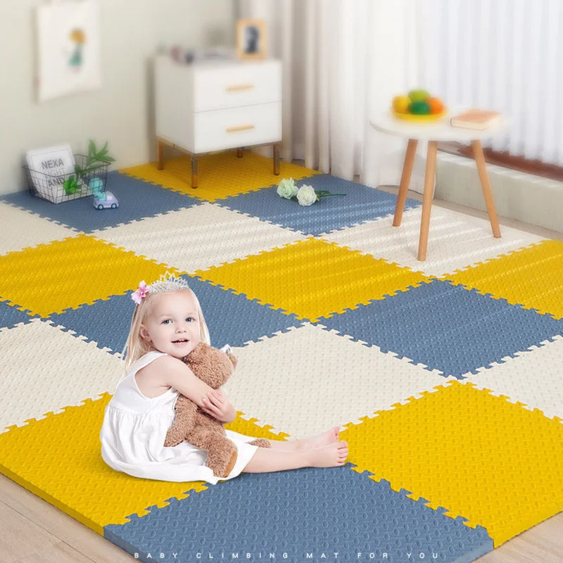 

Baby Crawling Mat Play Carpet Puzzle Educational Toys For Kids EVA Soft Exercise Floor Carpet Rug Climbing Pads Play Mat 30x1CM