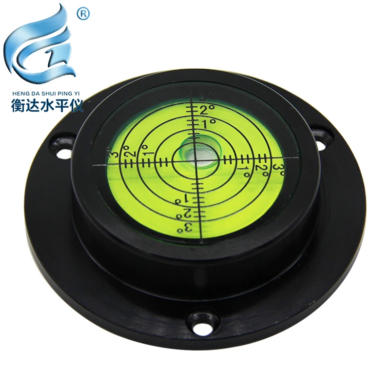 All metal level magnetic level bubble universal level high precision horizontal bubble flange level bubble