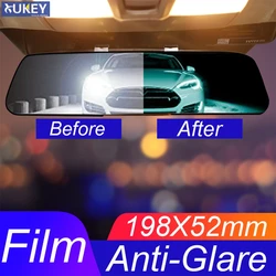 1 Set Universal Car Interior Rearview Mirror Anti-Glare Film Rear View Anti Scratch Nano Protective Sticker Auto Styling Parts