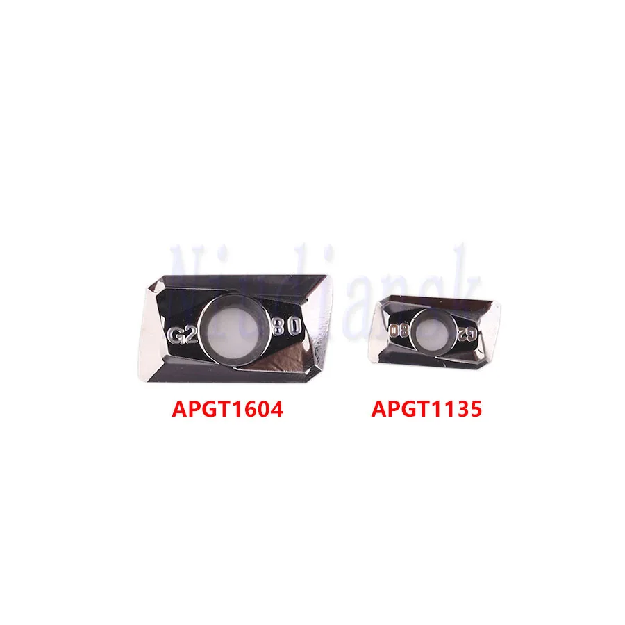 APGT1135PDER-G2 H01 Carbide Inserts APGT1604PDER-G2 H01 Frezen Blades Cnc Draaibank Gereedschap Frees Apgt Alumilum Draaien Tool