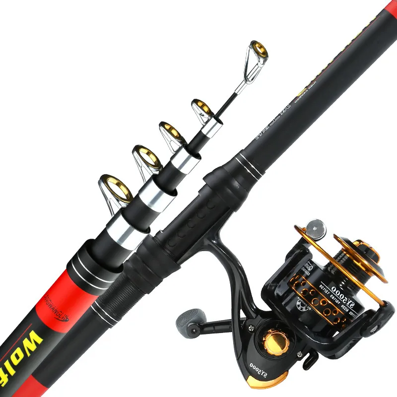 

2.1M -3.6M Carp Fishing Rod Feeder Hard Carbon Fiber Telescopic Fishing Olta Rock Fishing Pole Distance Throwing Canne De Peche