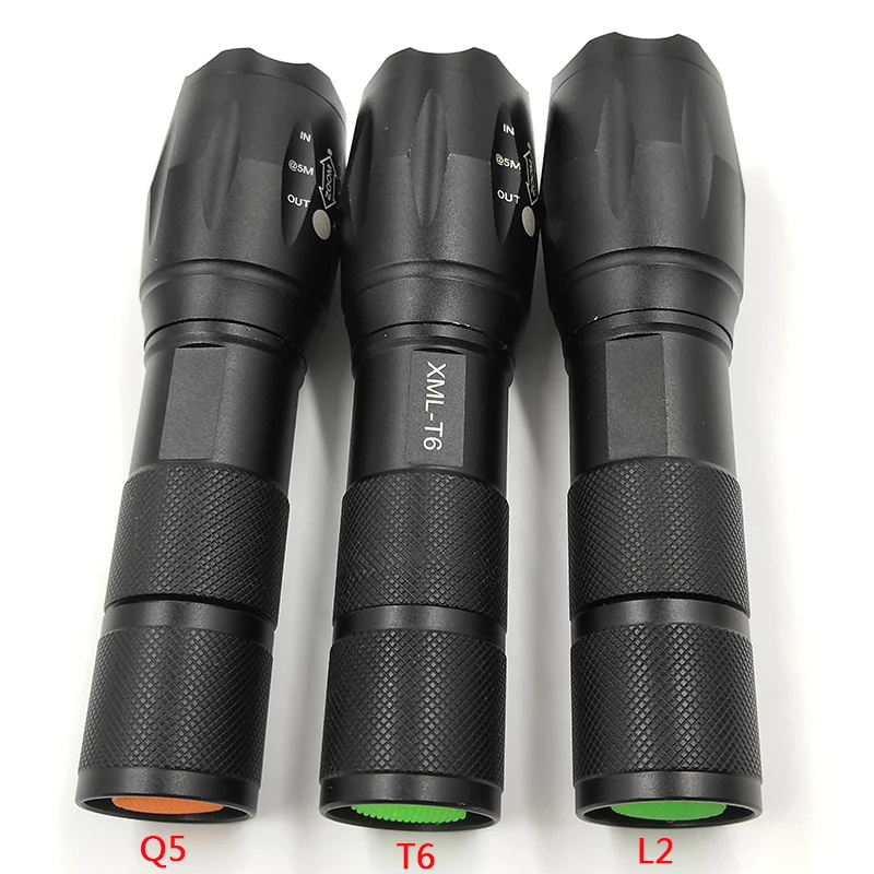 Bike light 8000LM XM-L2 U3 T6 Q5 Powerful Waterproof Tactical LED Flashlight Portable Torch light Lanternas 18650 / AAA battery