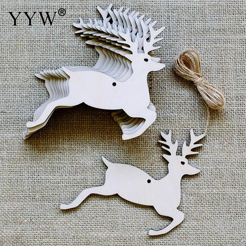 Christmas Kraft Paper Tag Merry Christmas Gift Tag Santa Claus Snowflake DIY Gift Wrap Label Hang Tag Christmas Decoration