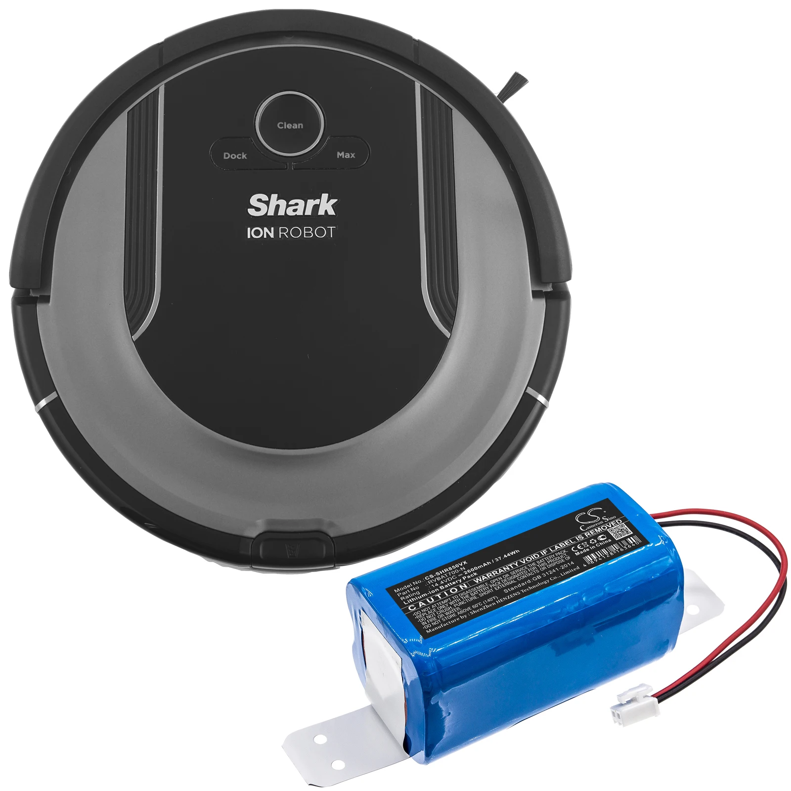 Replacement Battery for Shark  RV700_N, RV720_N, RV725_N, RV750_N,RV761,RV850BRN, RV850C,RV850WV,RV851WV, RV871,RV871C 14.4V/mA