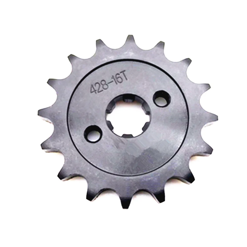 Mortorbike Small Sprocket 16 Teeth Pinion for Benelli TNT125 BJ125-3E 125cc ATV Dirt