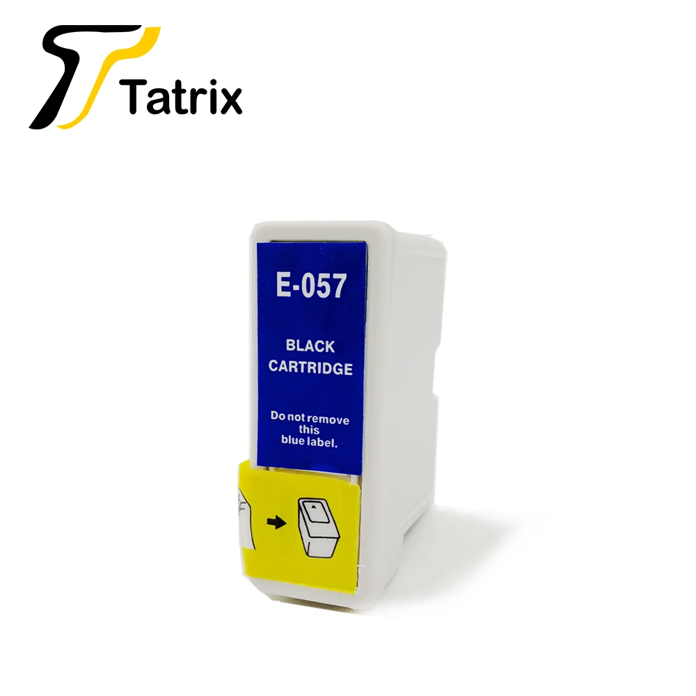 خرطوشة حبر متوافقة مع Epson T057 T058 من Tatrix لإبسون ME1، ME100، ME1+ إلخ. طابعة