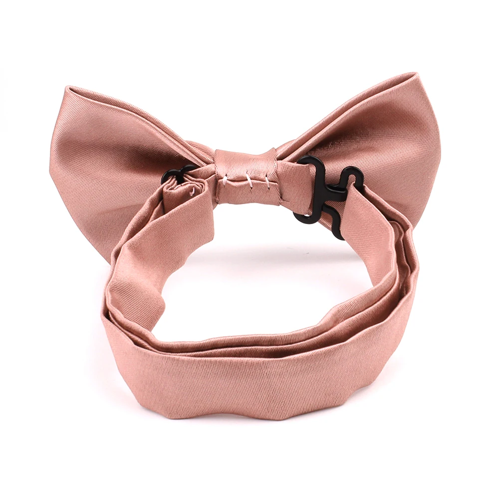 Solid Bowtie For Groom Fashion Satin Bow tie For Men Women Bowknot Adult Wedding Bow Ties Cravats Candy Color Groomsmen Bowties