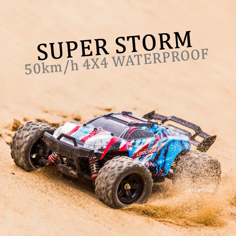 JTY Toys 50km/h High Speed Drift RC Car 4x4 Remote Controlled Cars Waterproof Radio Off-Road Trucks Electric Car For Children