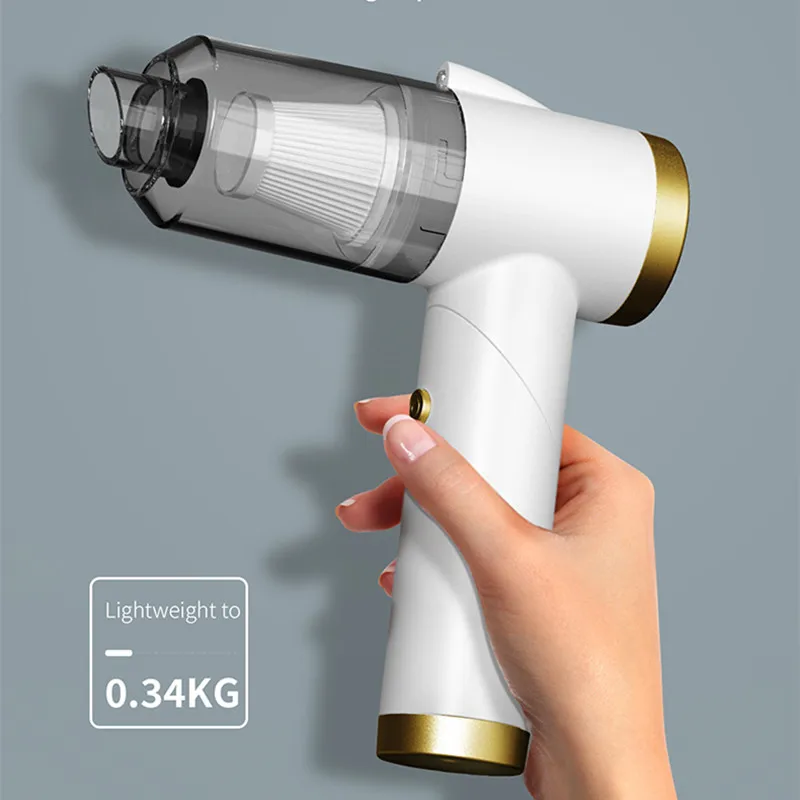 Cordless Air Duster for Computer Cleaning, Replaces Compressed Spray Gas Cans, Rechargeable Cleaner Blower for Computer camera