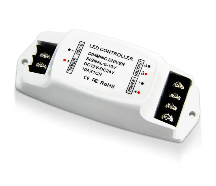 

BC-330-5A/BC-330-10A светодиодный диммирующий драйвер 5A * 3CH 0-10 В светодиодный драйвер, постоянное напряжение pwm драйвер 10A/1CH 0-10 В диммирующий драйвер