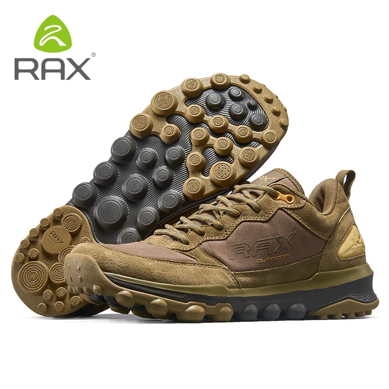 Rax Hiking Shoes Women Outdoor Mountain Antiskid Climbing Sneakers Breathable Lightweight Trekking Shoes Men Gym Sports 345W