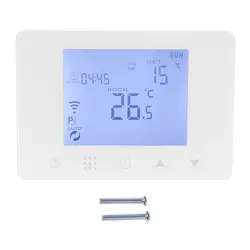 2024 New WiFi Room Thermostat Gas Boiler Wall-mounted Heating Wireless Remote Temperature Controller for Alexa Home 110V 220V