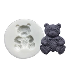 Bear Silicone Mold Sugarcraft Chocolate Cupcake Baking Mold Fondant Cake Decorating Tools