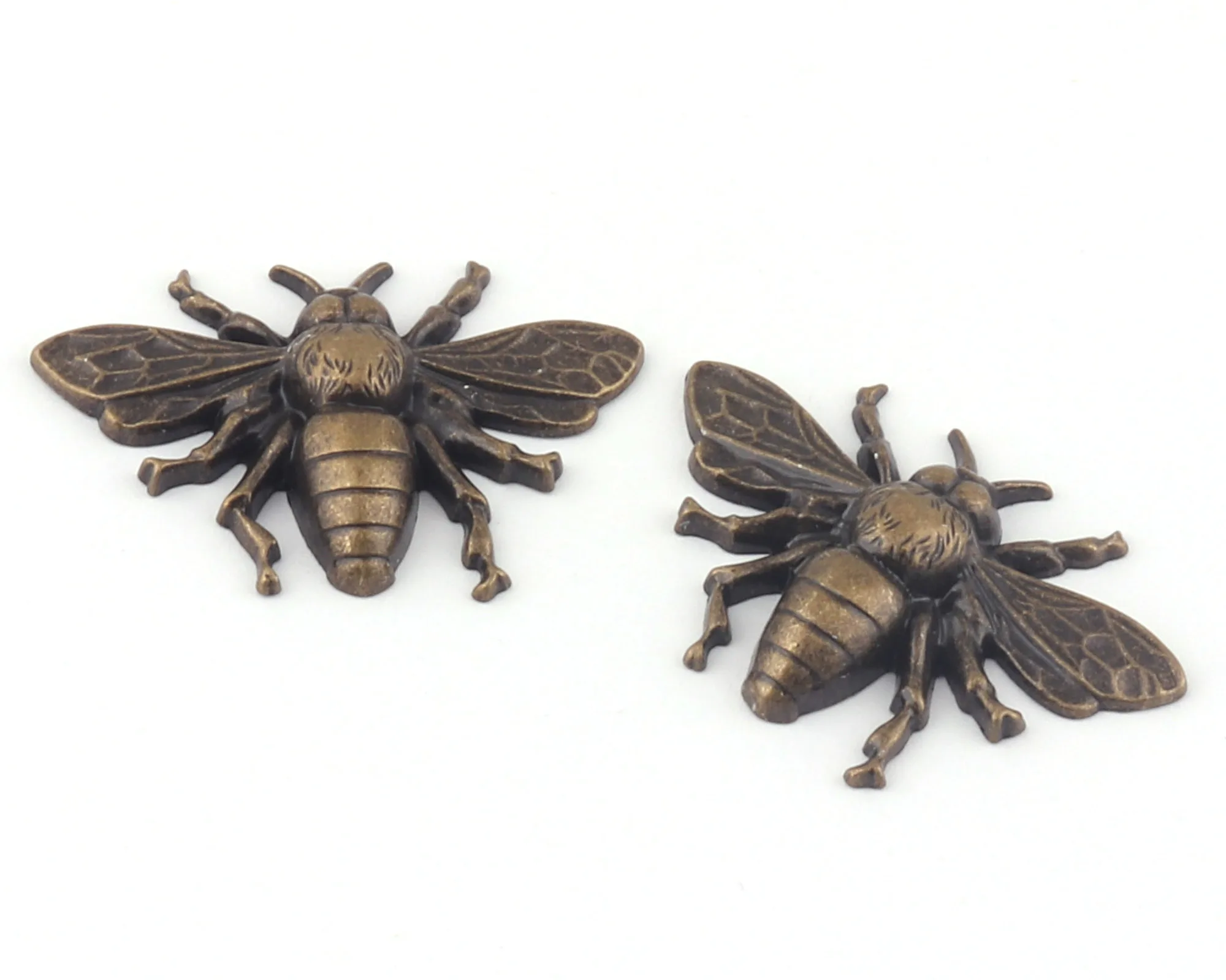 Bronze Bee Cap Rivets Metal Rivet Antique Rivet Studs For Handbag Feet Bag Feet Purse Supplies Leather Craft 4pcs