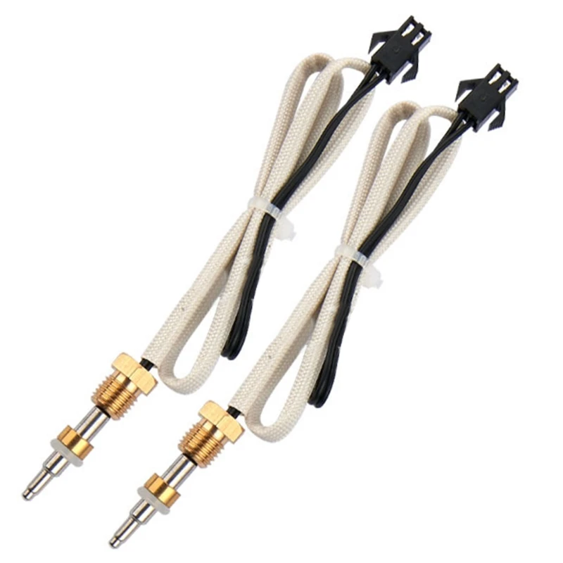 NTC 10K Thermistor Temperature Thread Probe Cable Value R25/50 Waterproof High Sensitivity