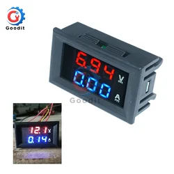 0.28”/0.36”/0.56” LED Digital Voltmeter Ammeter Car Motocycle Voltage Current Meter Volt Detector Tester Monitor Panel Red