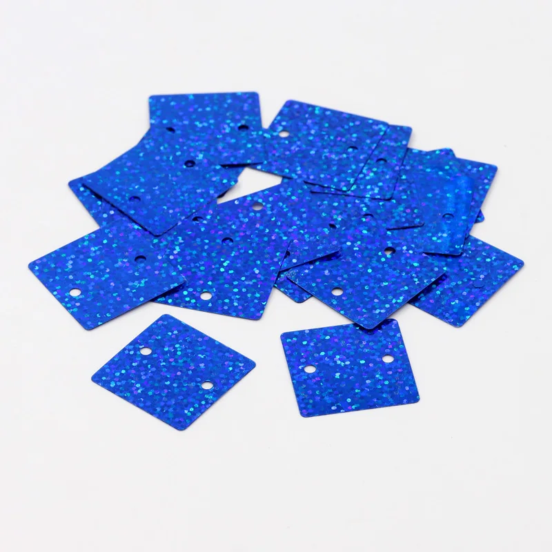 10g/30mm square laser sequins PVC flakes DIY handmade jewelry clothing accessories