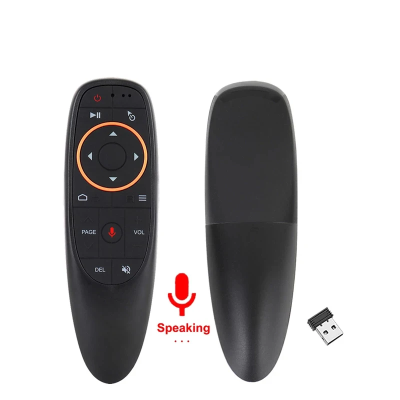 G10S 2.4G Wireless Air Mouse G10SPRO Voice Remote Control Gyroscope IR Learning G10SPRO BT For Android TV Box