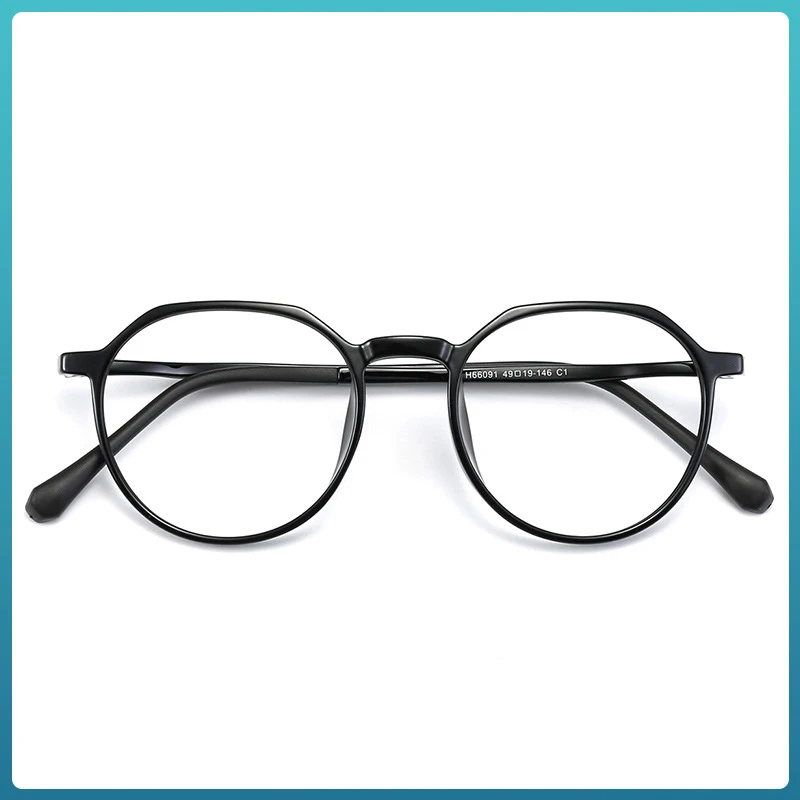 

Ultralight Tungsten Carbon Plastic Steel Frame Men and Women Wine Red Myopia Comfortable Glasses Frame Optical Frame H66091