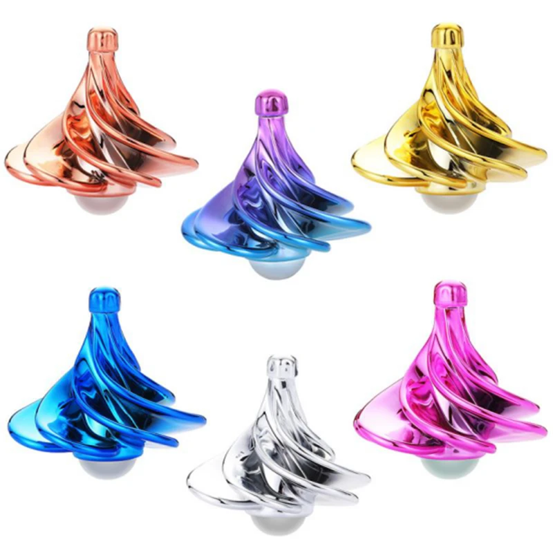 New Wind Gyro Toy Kids Toys Adults Anti Stress Gyro Desktop Spinning Top Toys Blowing Spinner Children Birthday Festival Gifts