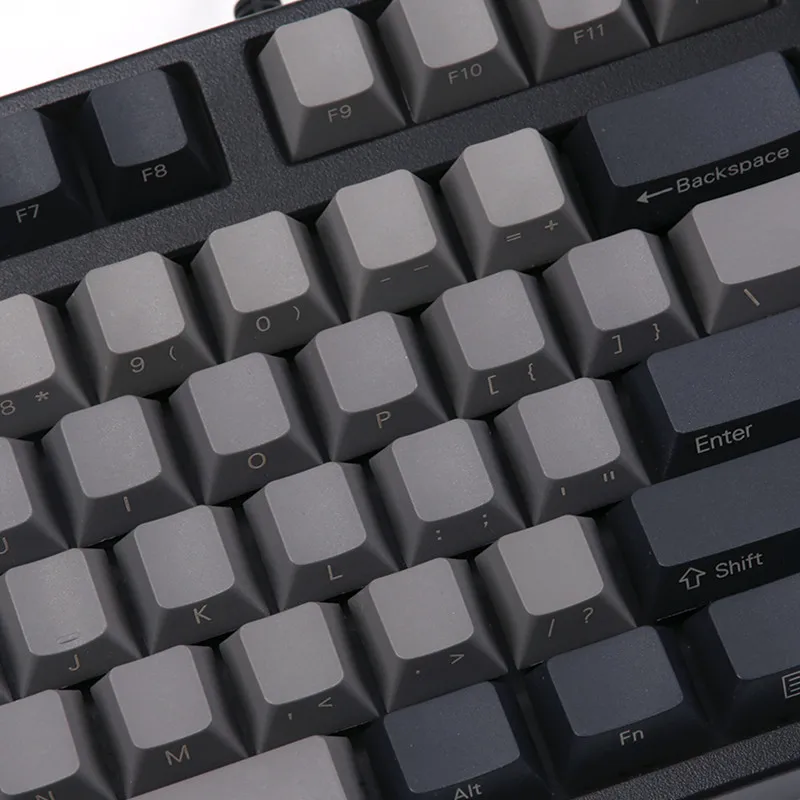 Vendita calda materiale PBT incisione Laser 108 tasti portachiavi Dolch PBT stampati lato superiore