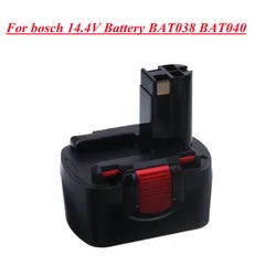 14.4V 2000/3000/5000mAh Rechargeable Battery for Bosch Drill Screwdriver BAT038 BAT040 BAT140 BAT159 BAT041 3660K 2607335533